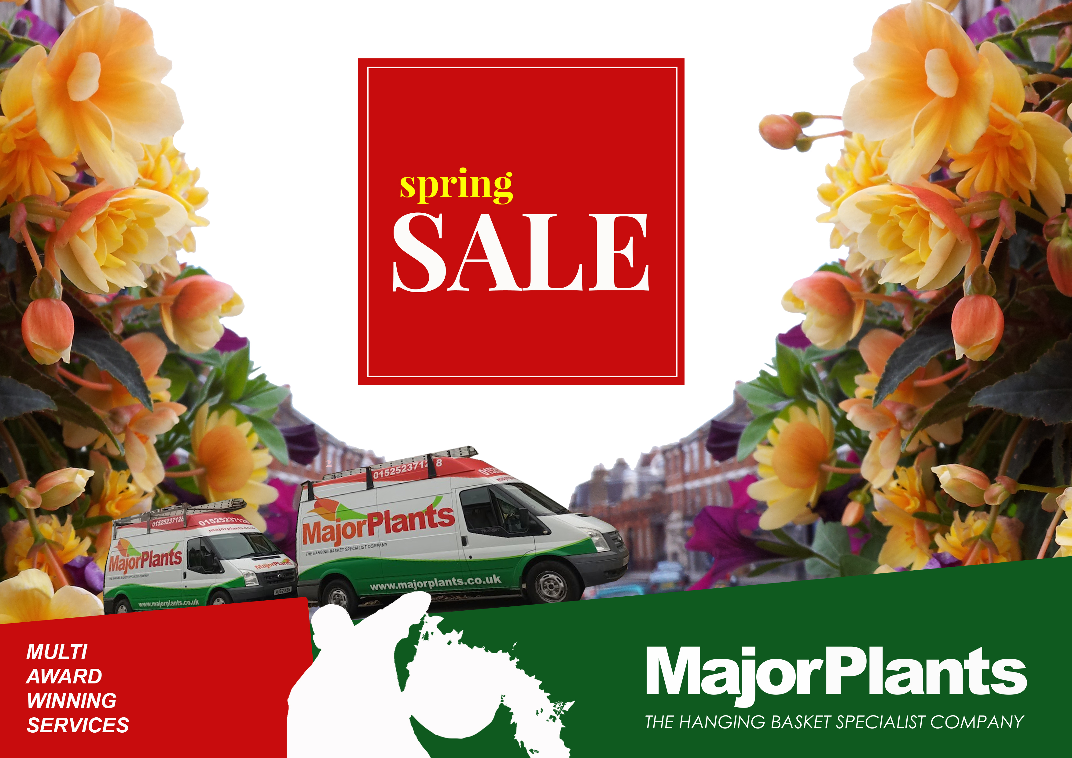 Hanging Baskets London Spring Discount